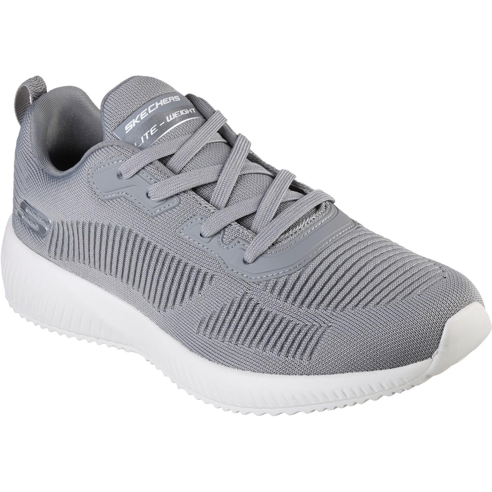 Mens Wide Fit Skechers 232290 Squad Trainers - Image 3