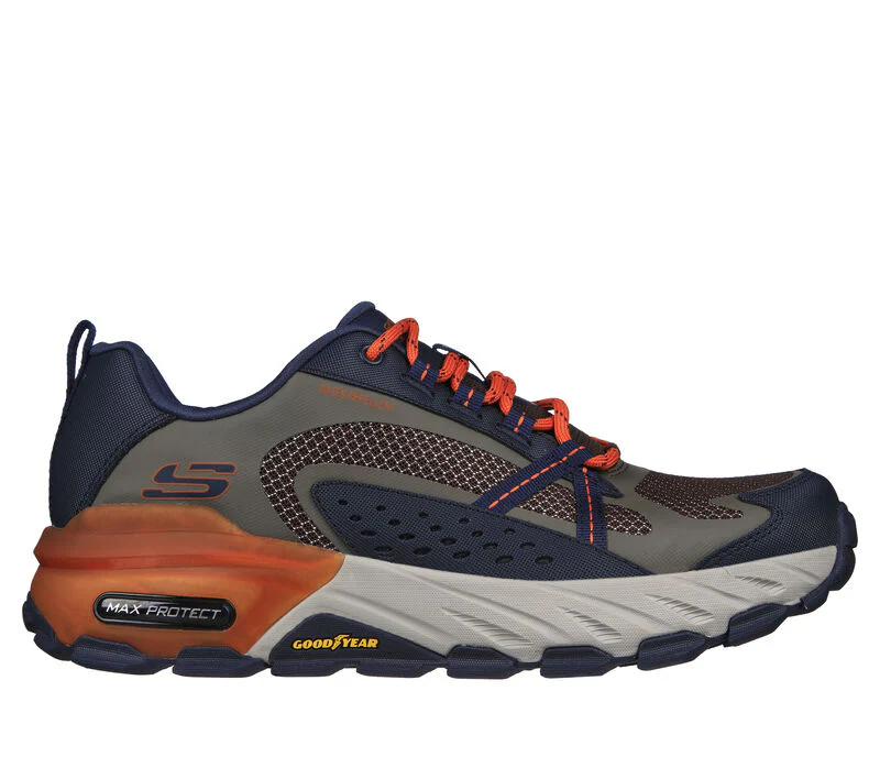 Men's Wide Fit Skechers 237303 Max Protect outdoor Walking Trainers - Image 14