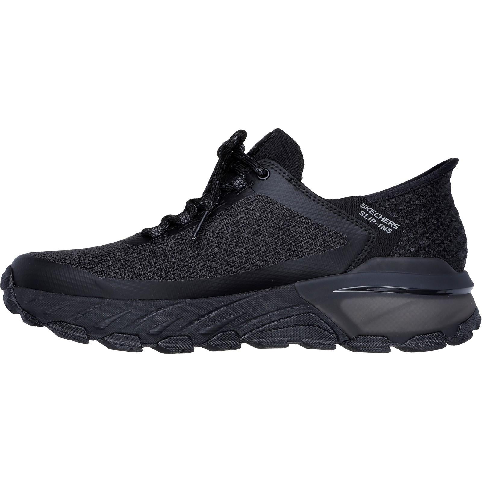 Men's Wide Fit Skechers 237309 Slip-ins Max Protect Assembly Trainers - Black - Image 4
