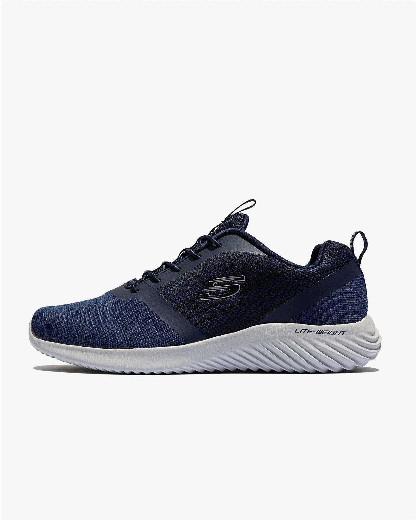 Men's Wide Fit Skechers 52504 Bounder Walking Trainers - Image 3