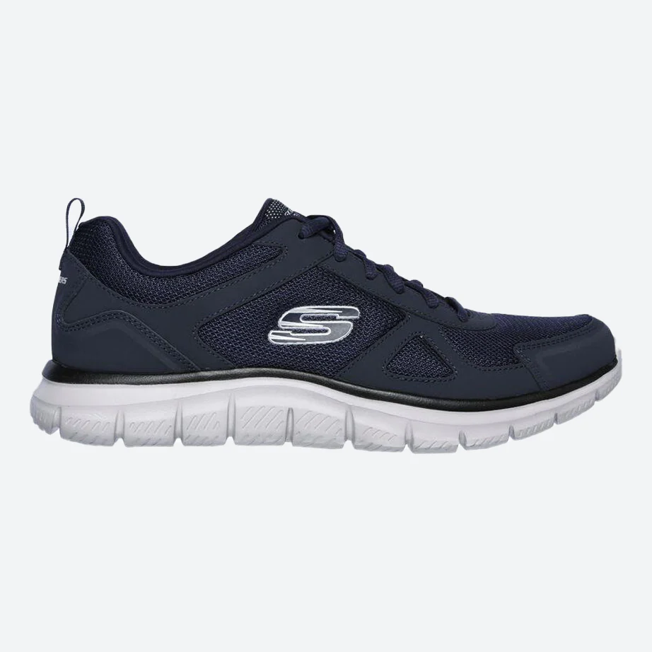 Men's Wide Fit Skechers 52631 Track Scloric Walking Trainers - Image 8