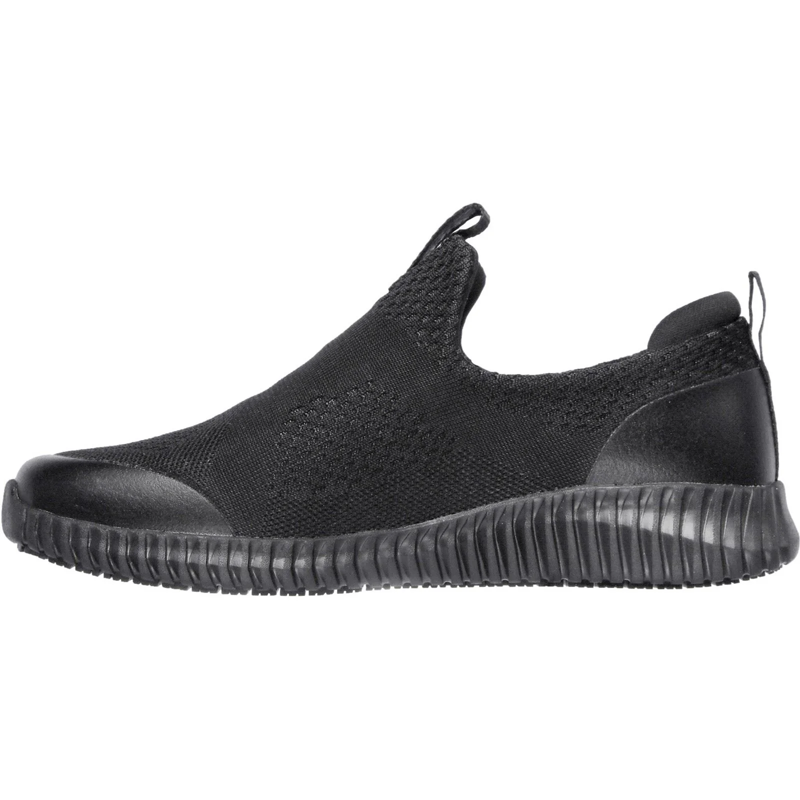 Men's Wide Fit Skechers 77501EC Cessnock Colleton Slip Resistant Trainers - Image 4