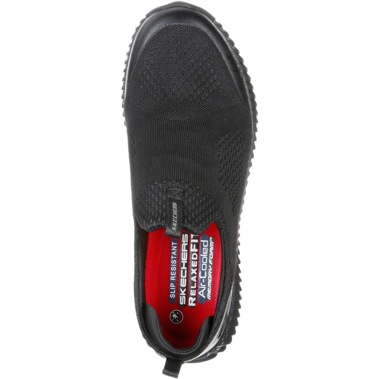 Men's Wide Fit Skechers 77501EC Cessnock Colleton Slip Resistant Trainers - Image 5