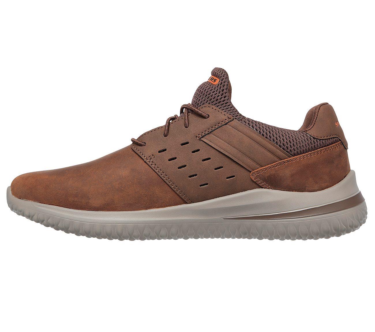 Mens Wide Fit Skechers Street Wear Delson 3.0 210308 Luxury Walking Trainers - Image 10