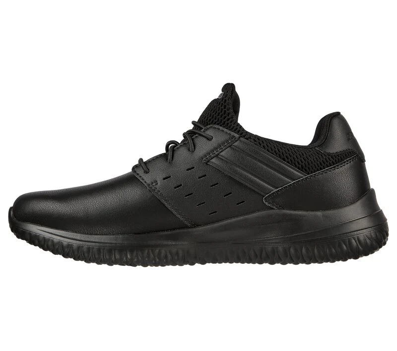 Mens Wide Fit Skechers Street Wear Delson 3.0 210308 Luxury Walking Trainers - Image 4