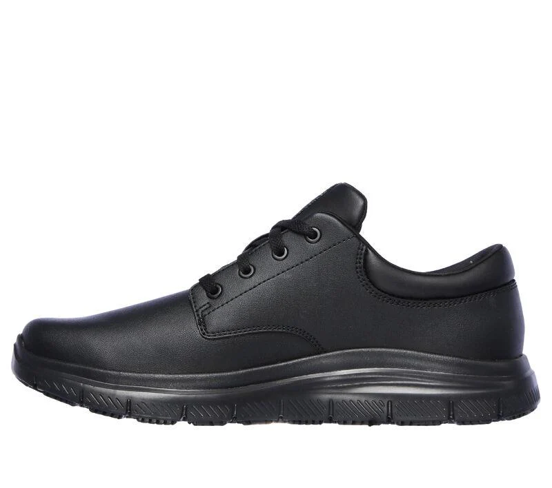 Mens Wide Fit Skechers Work Flex Advantage 77513 Work Rf fourche Sr Shoes - Image 3