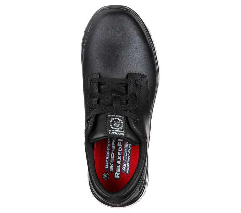 Mens Wide Fit Skechers Work Flex Advantage 77513 Work Rf fourche Sr Shoes - Image 4