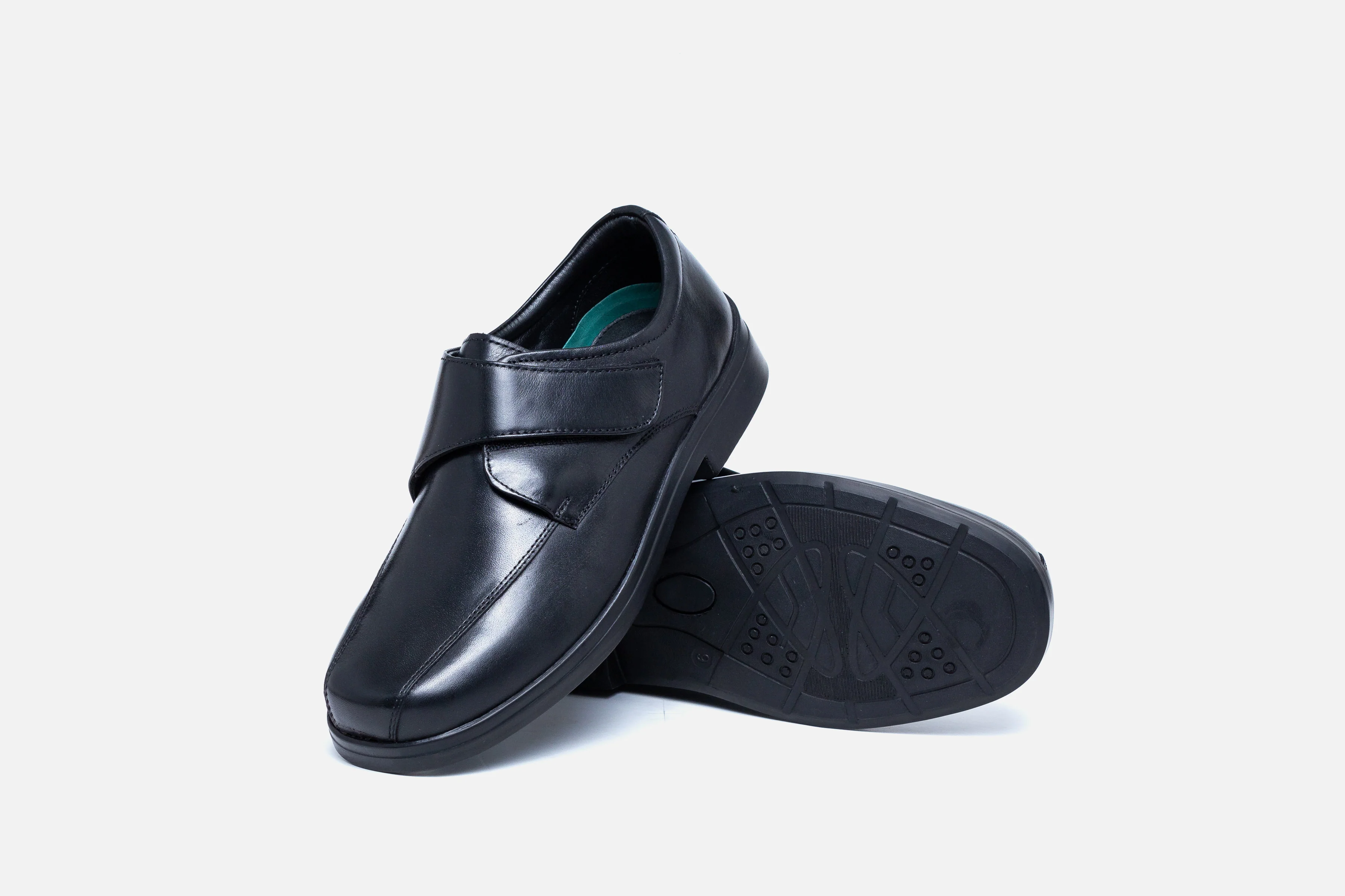 Mens Wide Fit Tredd Well Peter Velcro Shoes - Image 7