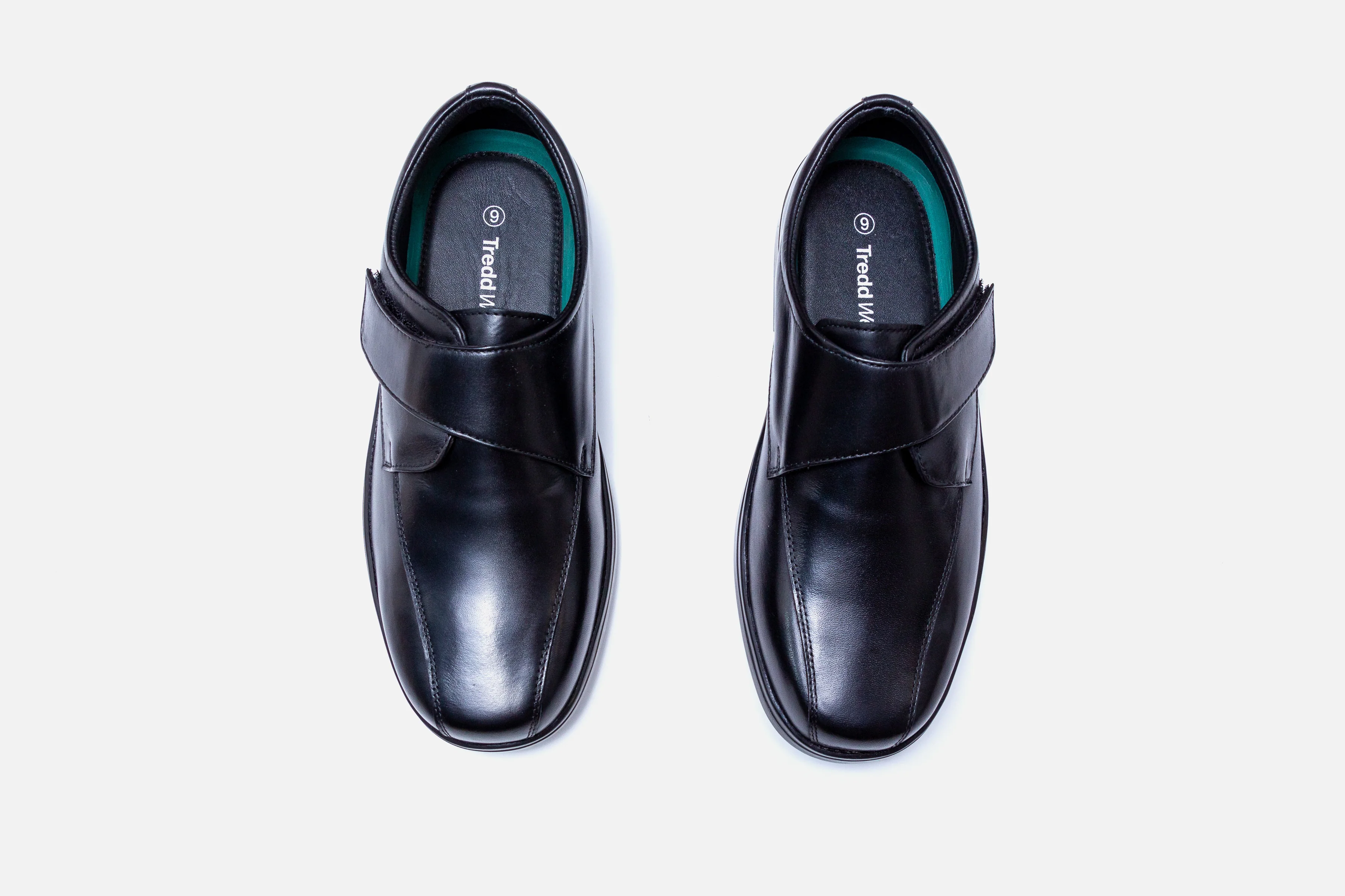 Mens Wide Fit Tredd Well Peter Velcro Shoes - Image 9
