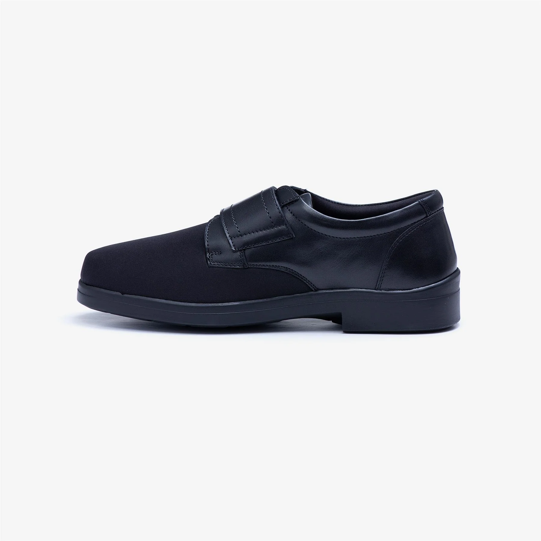 Mens Wide Fit Tredd Well Benjamin Velcro Soft Stretch Shoes - Image 5