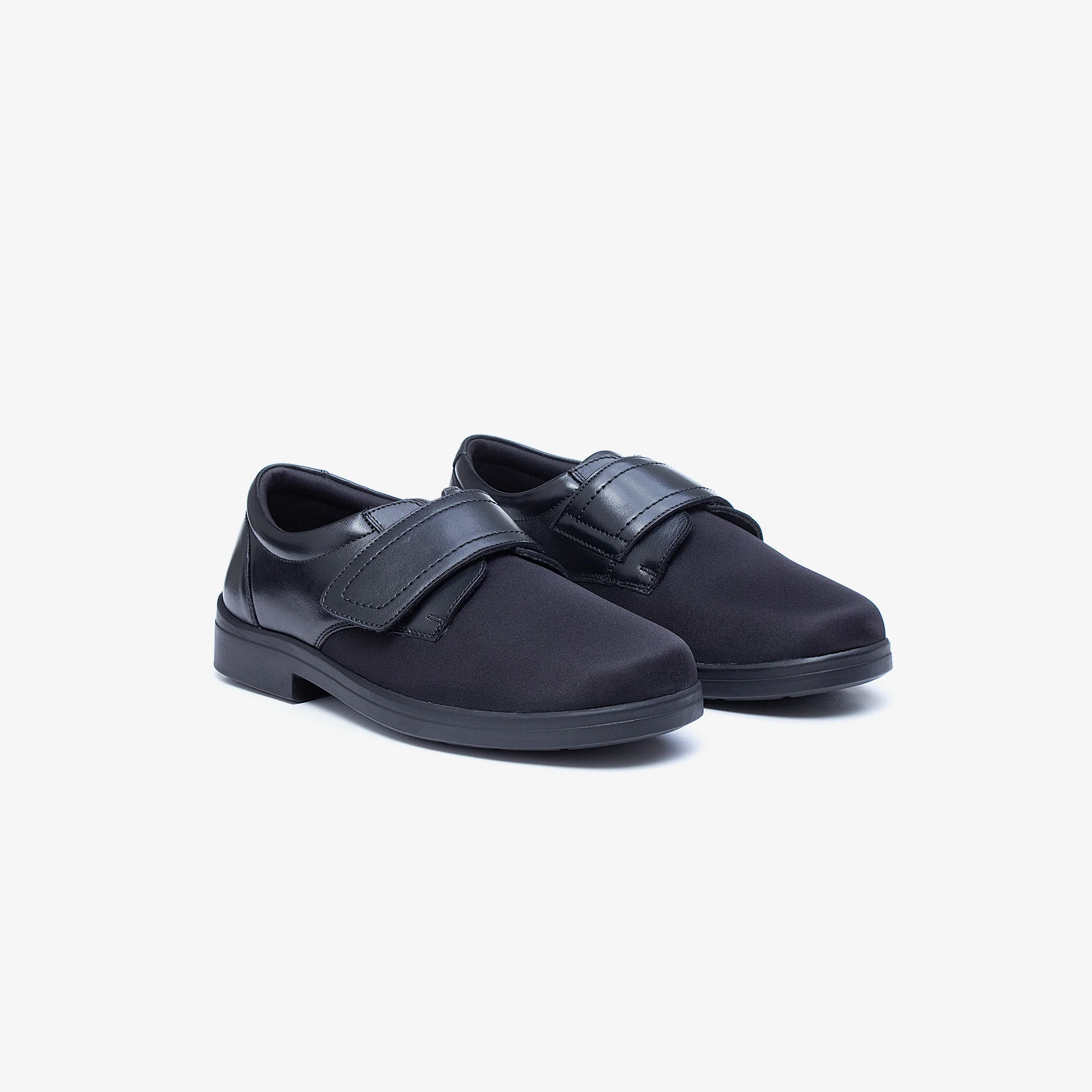 Mens Wide Fit Tredd Well Benjamin Velcro Soft Stretch Shoes - Image 8