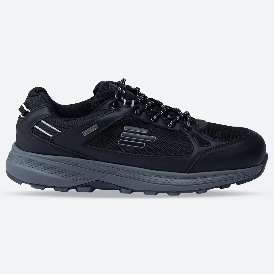 Men's Wide Fit Tredd Well Cloud Walk Trainers - Black
