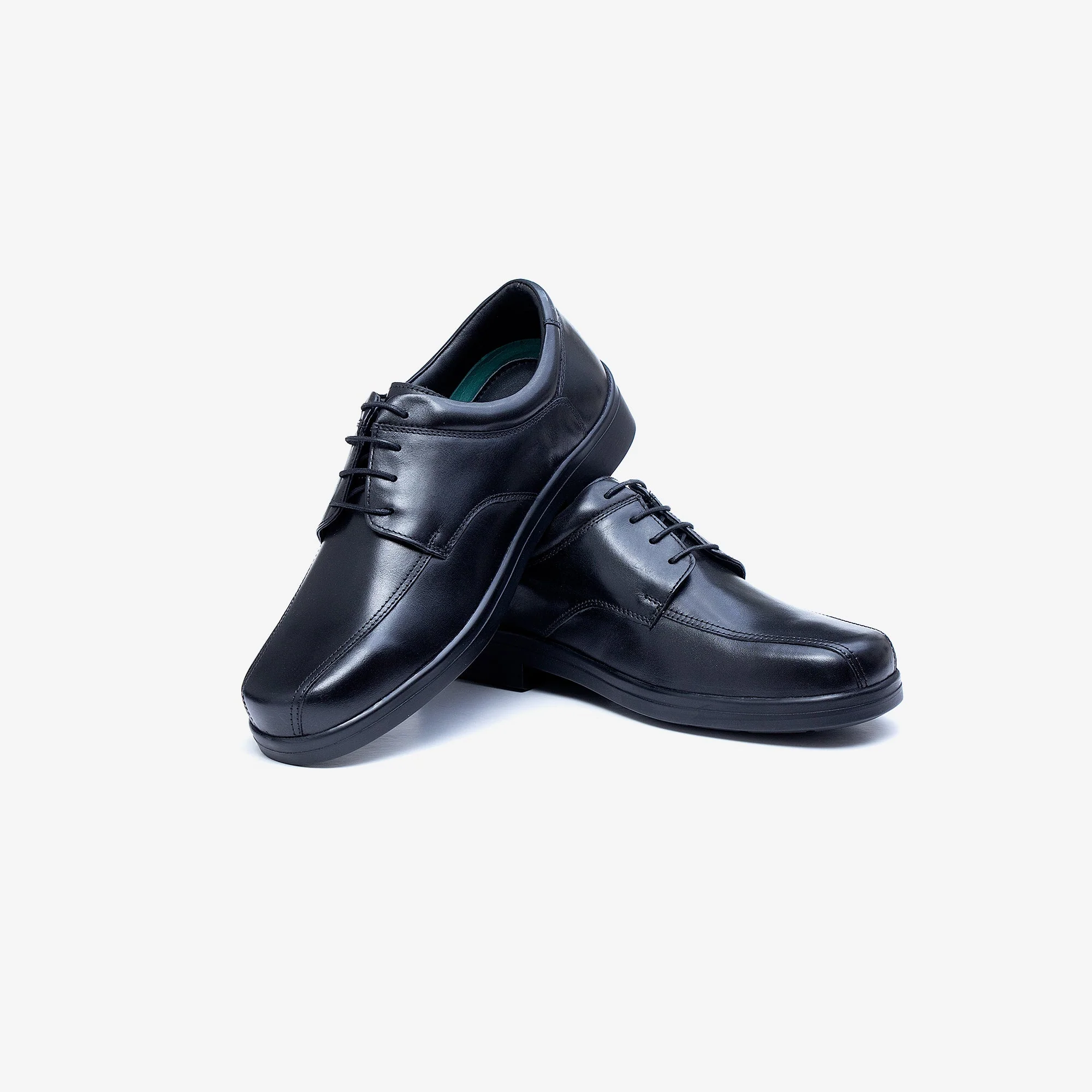 Mens Wide Fit Tredd Well Holmes Lace Shoes - Black - Image 10