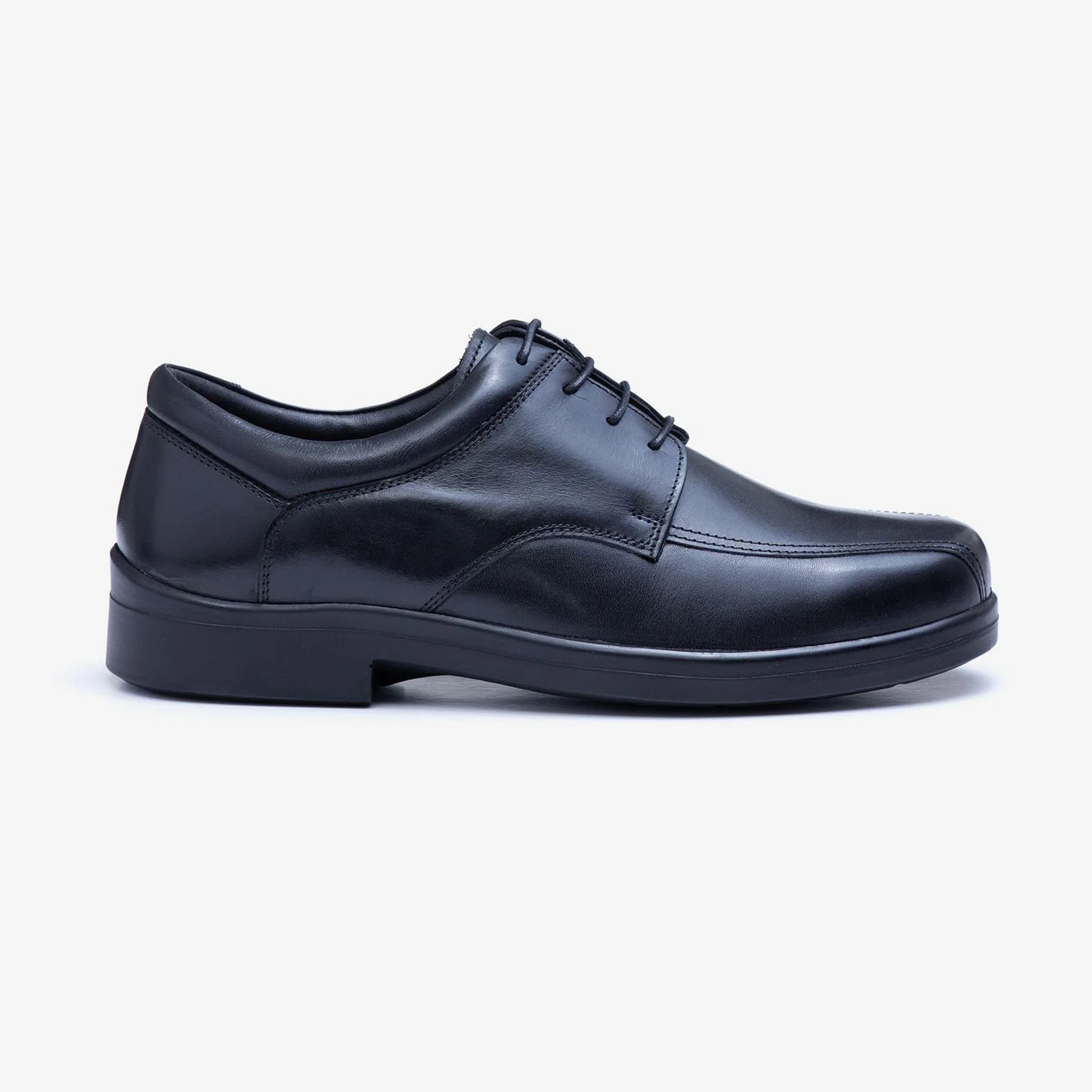 Mens Wide Fit Tredd Well Holmes Lace Shoes - Black - Image 2
