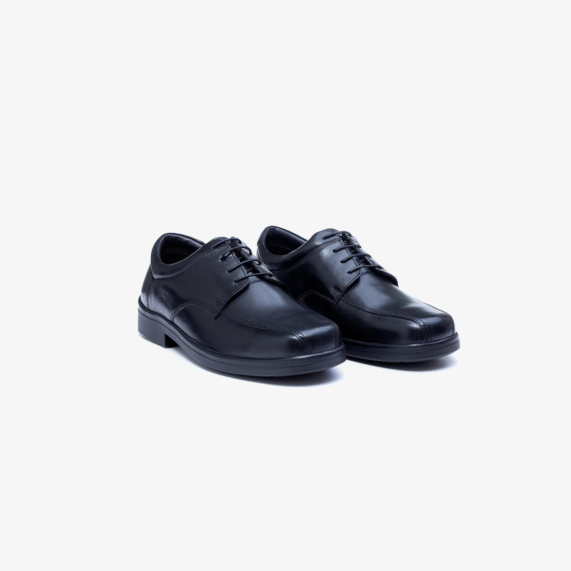 Mens Wide Fit Tredd Well Holmes Lace Shoes - Black - Image 9