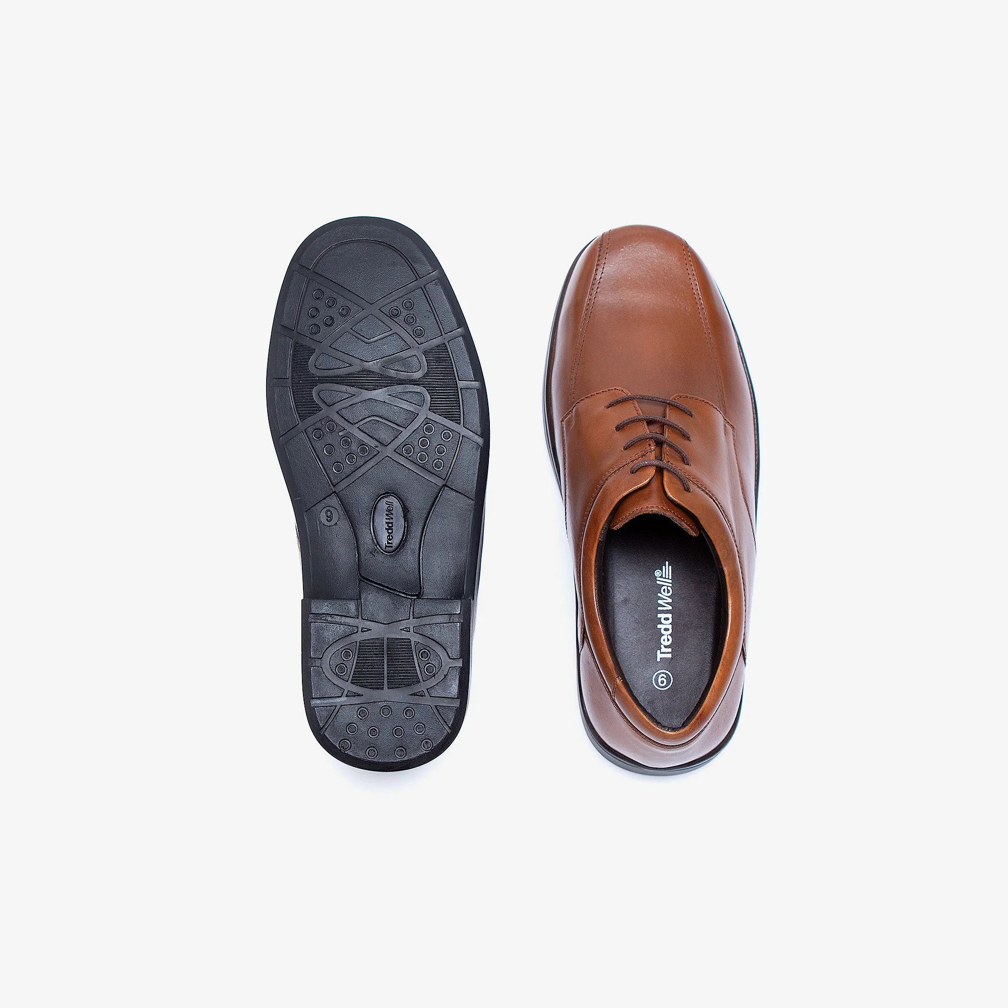Mens Wide Fit Tredd Well Holmes Shoes - Image 21