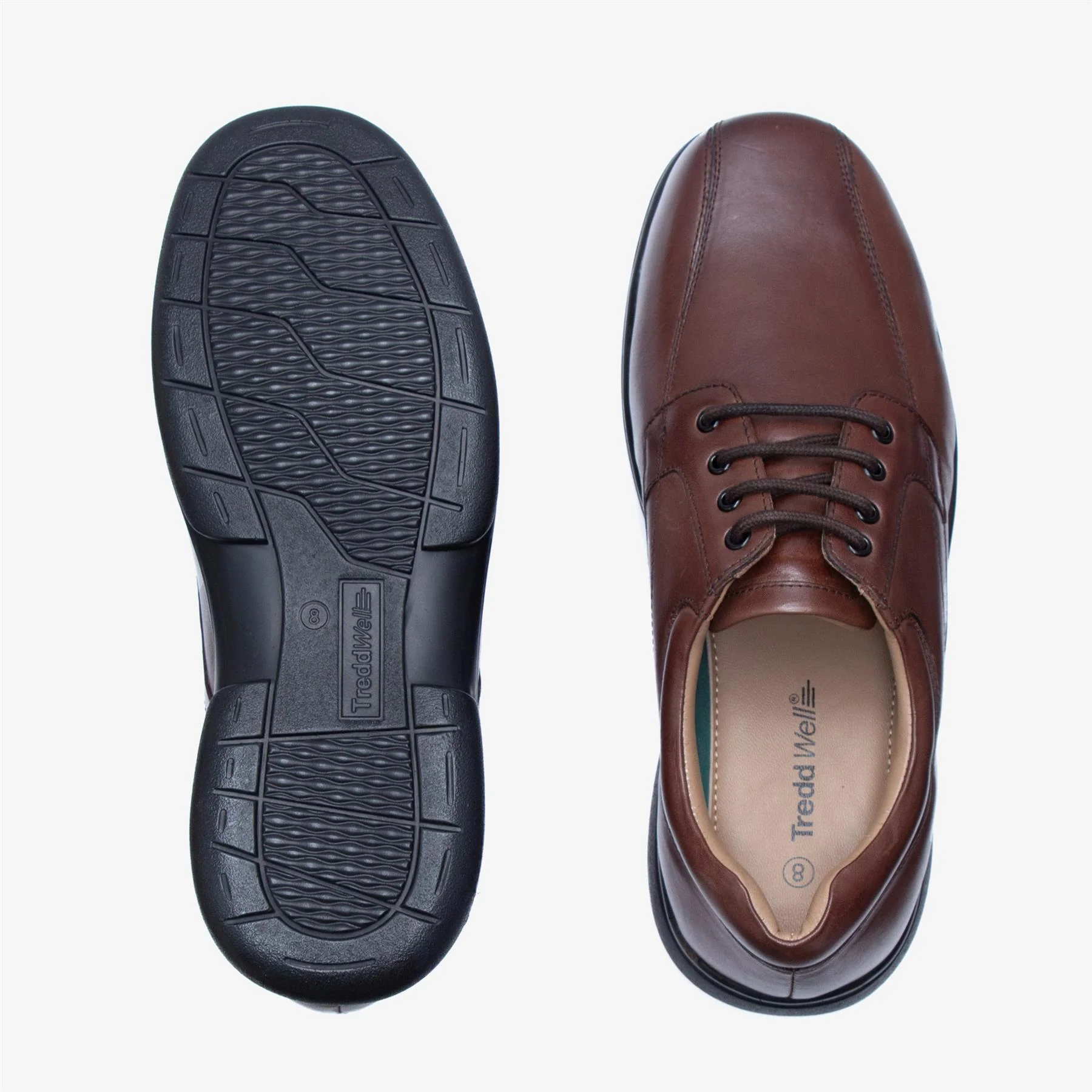 Mens Wide Fit Tredd Well Ross Shoes - Image 14
