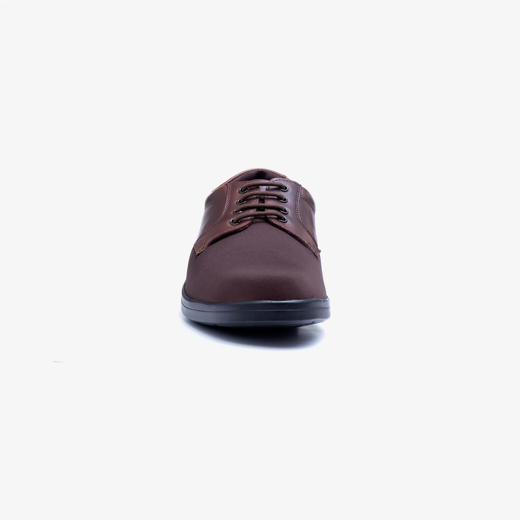 Mens Wide Fit Tredd Well Ryan Lace Up Shoes - Brown - Image 6