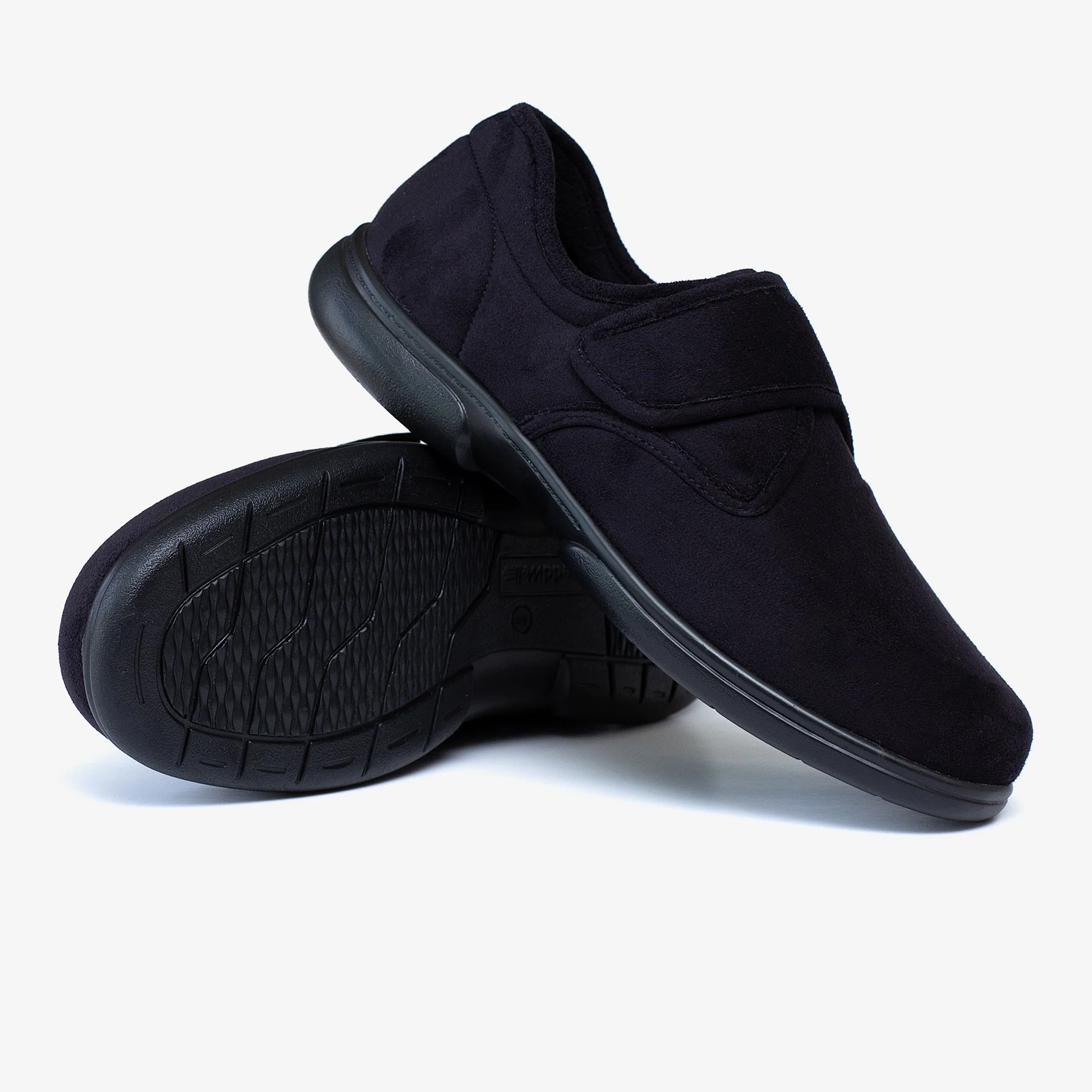 Mens Wide Fit Tredd Well Scott Slippers - Image 6