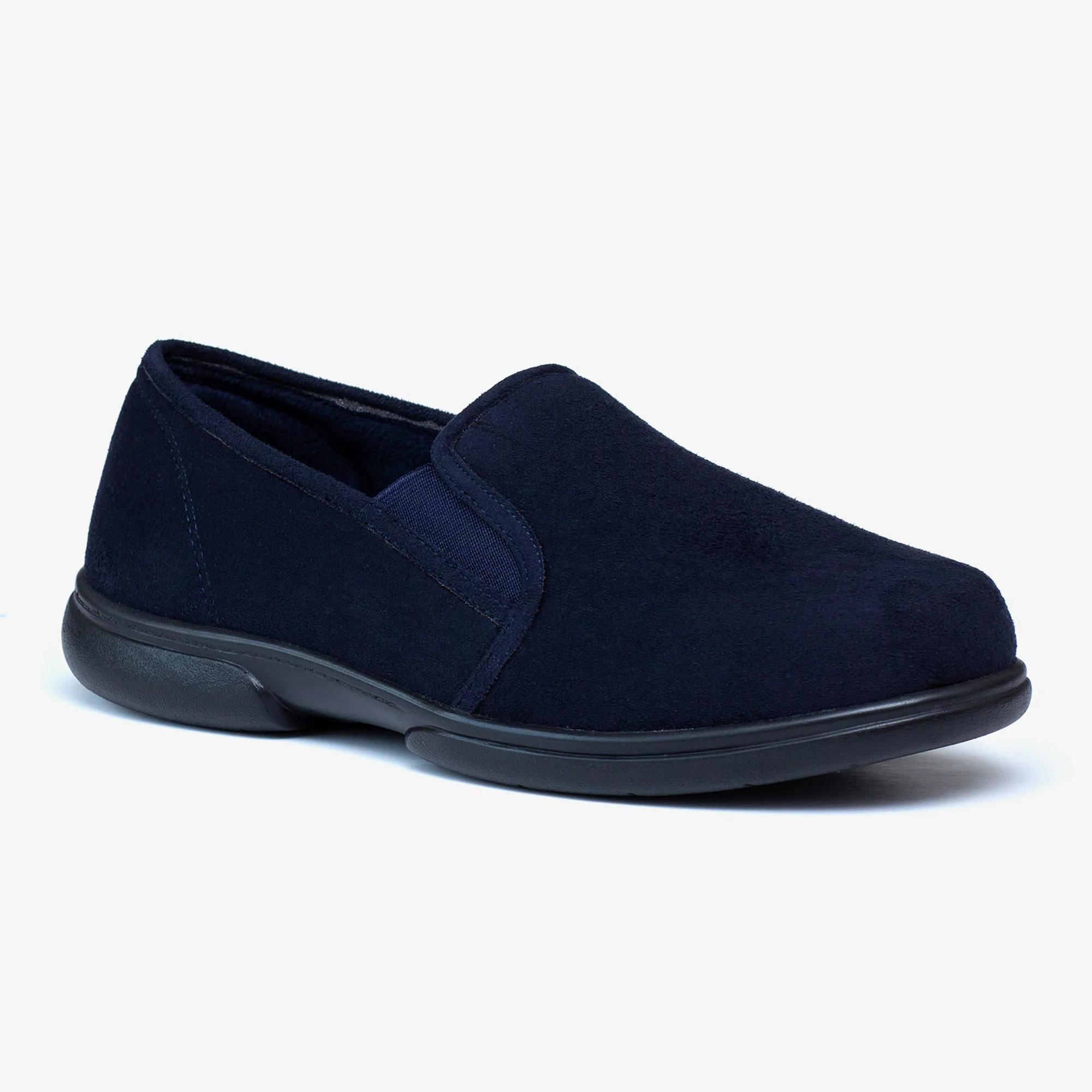 Mens Wide Fit Tredd Well Seth Slip On Slippers - Image 10