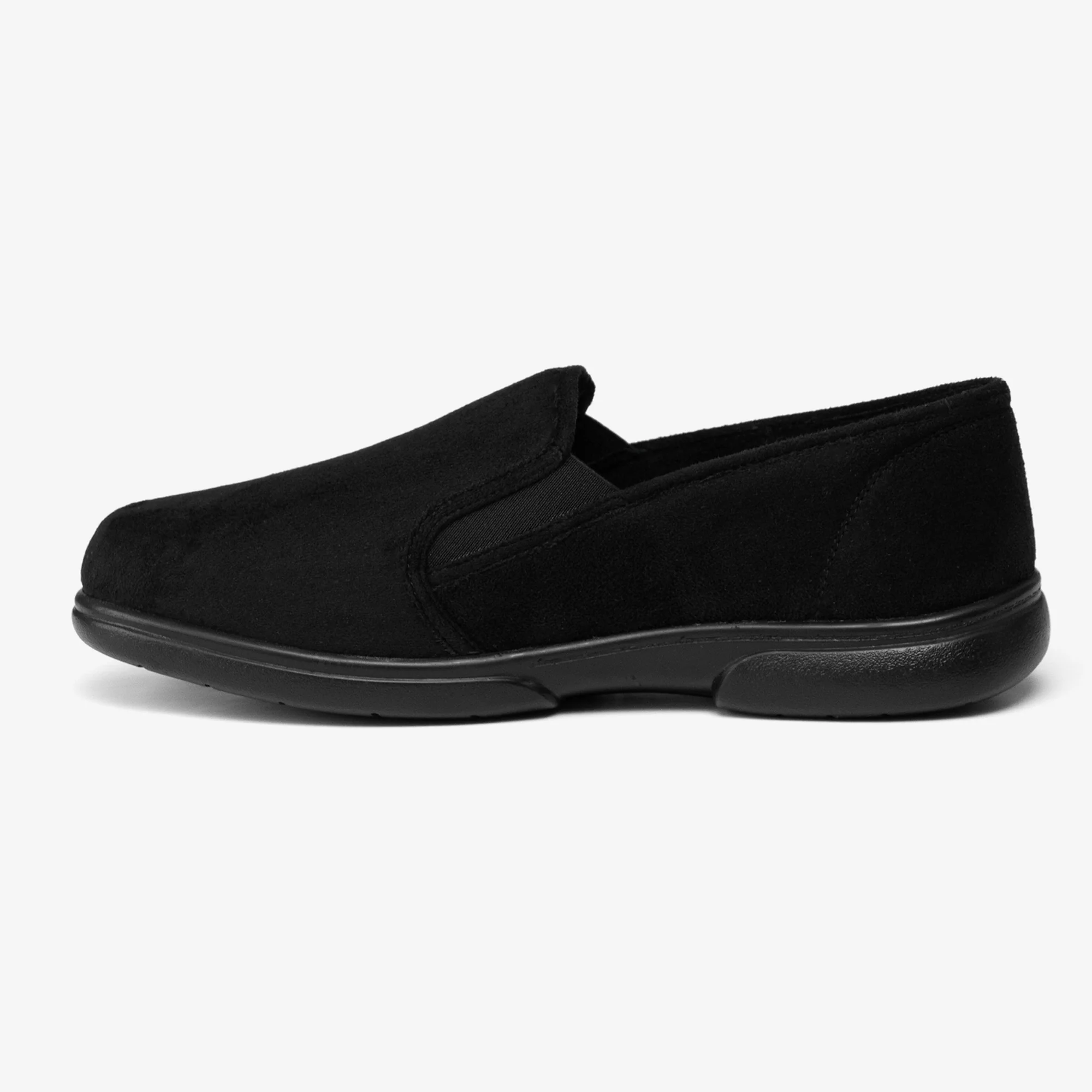 Mens Wide Fit Tredd Well Seth Slip On Slippers - Image 4