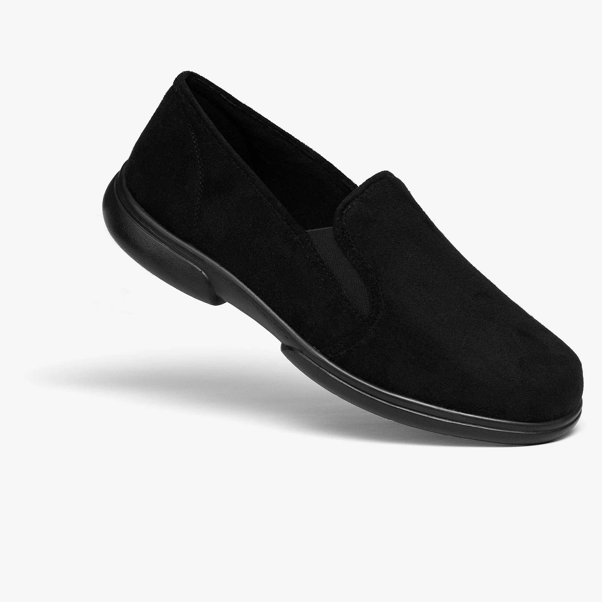 Mens Wide Fit Tredd Well Seth Slip On Slippers - Image 5
