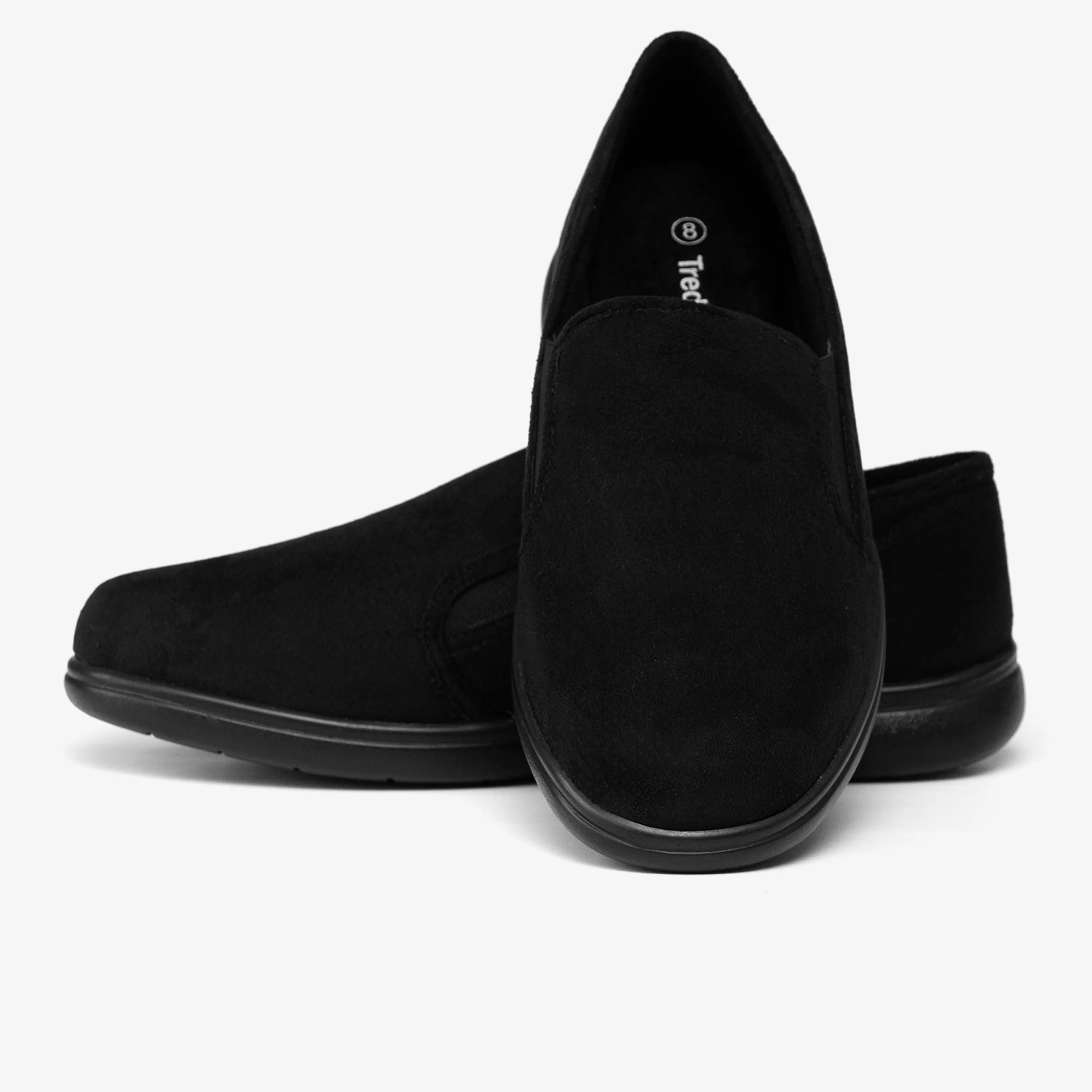 Mens Wide Fit Tredd Well Seth Slip On Slippers - Image 7