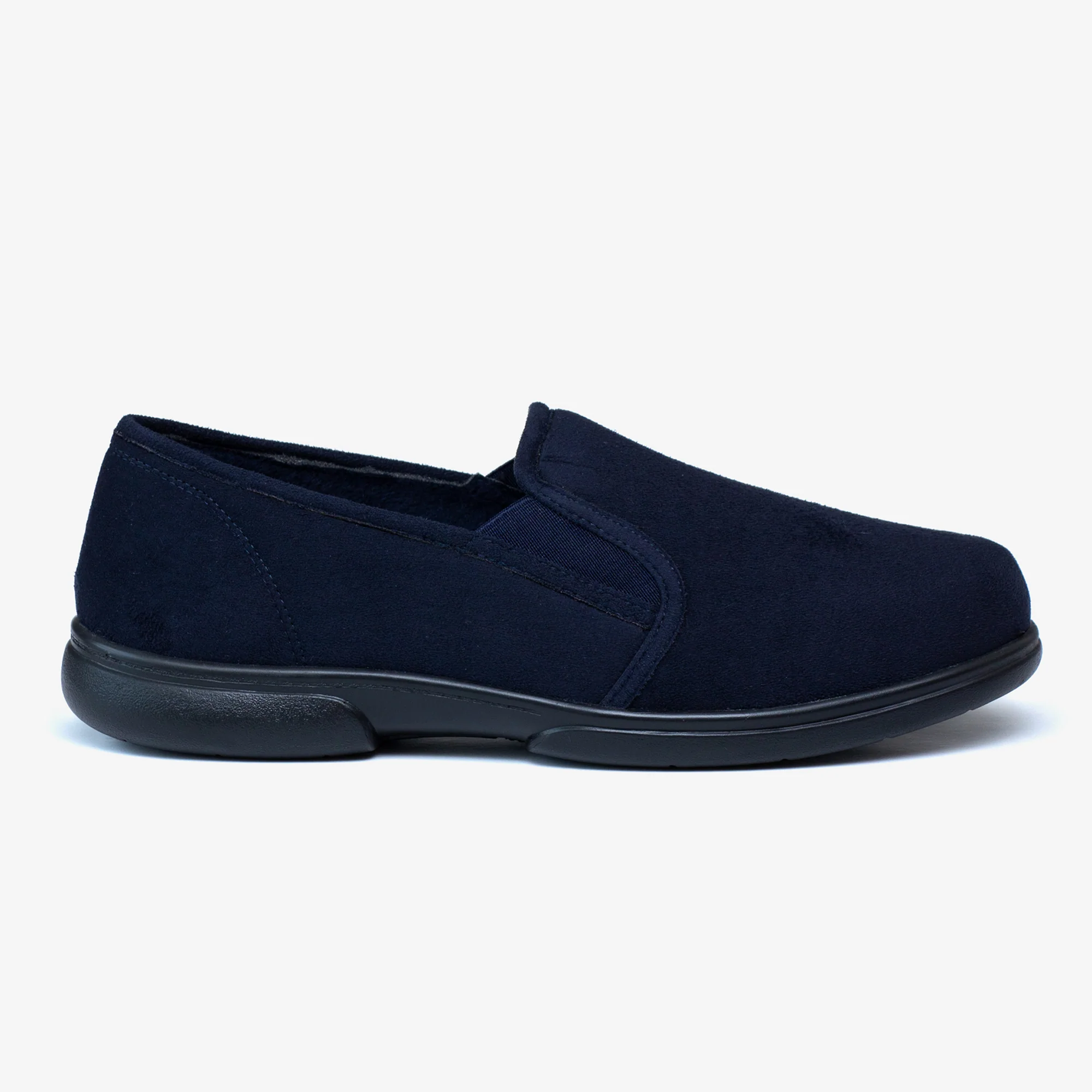 Mens Wide Fit Tredd Well Seth Slip On Slippers - Image 9