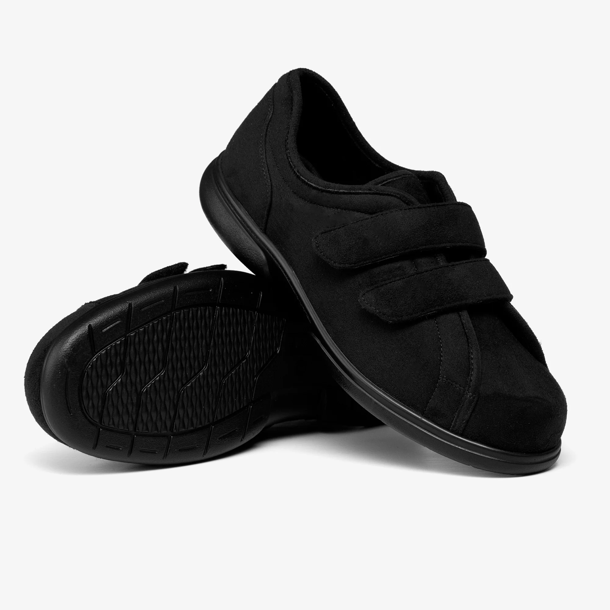 Mens Wide Fit Tredd Well Stanley Velcro Slippers - Image 6