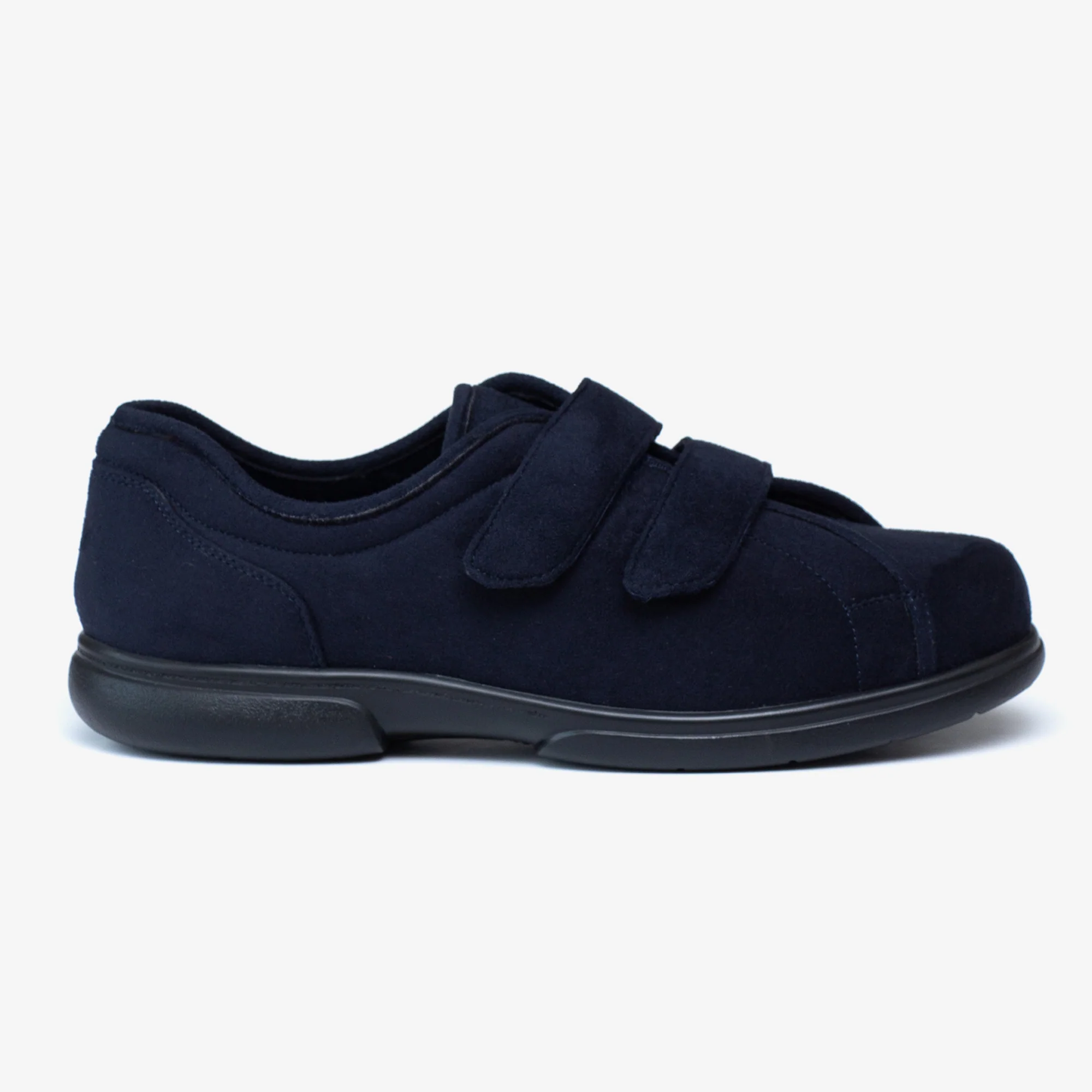 Mens Wide Fit Tredd Well Stanley Velcro Slippers - Image 8