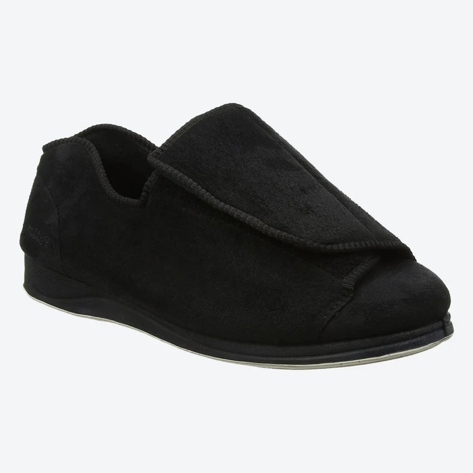 Mens Wide Fit Padders Peter Slippers - Ultra Wide - Image 5