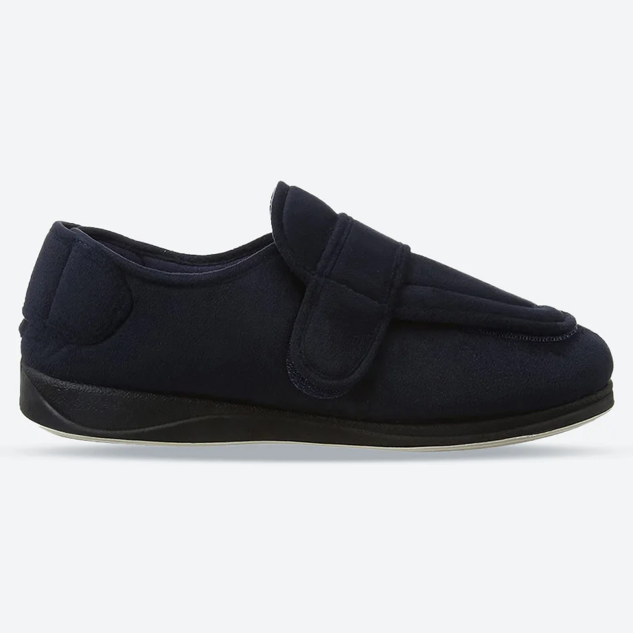Mens Wide Fit Padders Wrap Slippers - Image 16