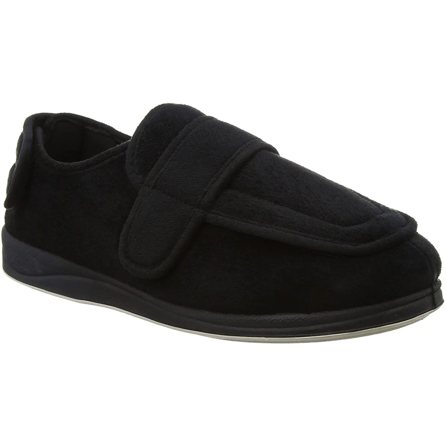 Mens Wide Fit Padders Wrap Slippers - Image 3
