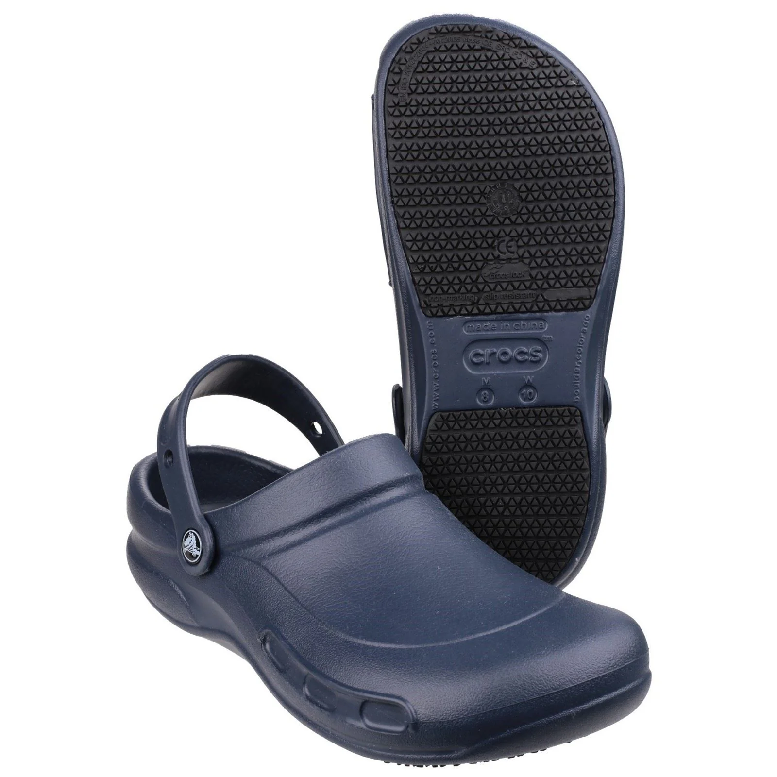 Women's Crocs 10075 Bistro Work Clog Sandals - Image 11