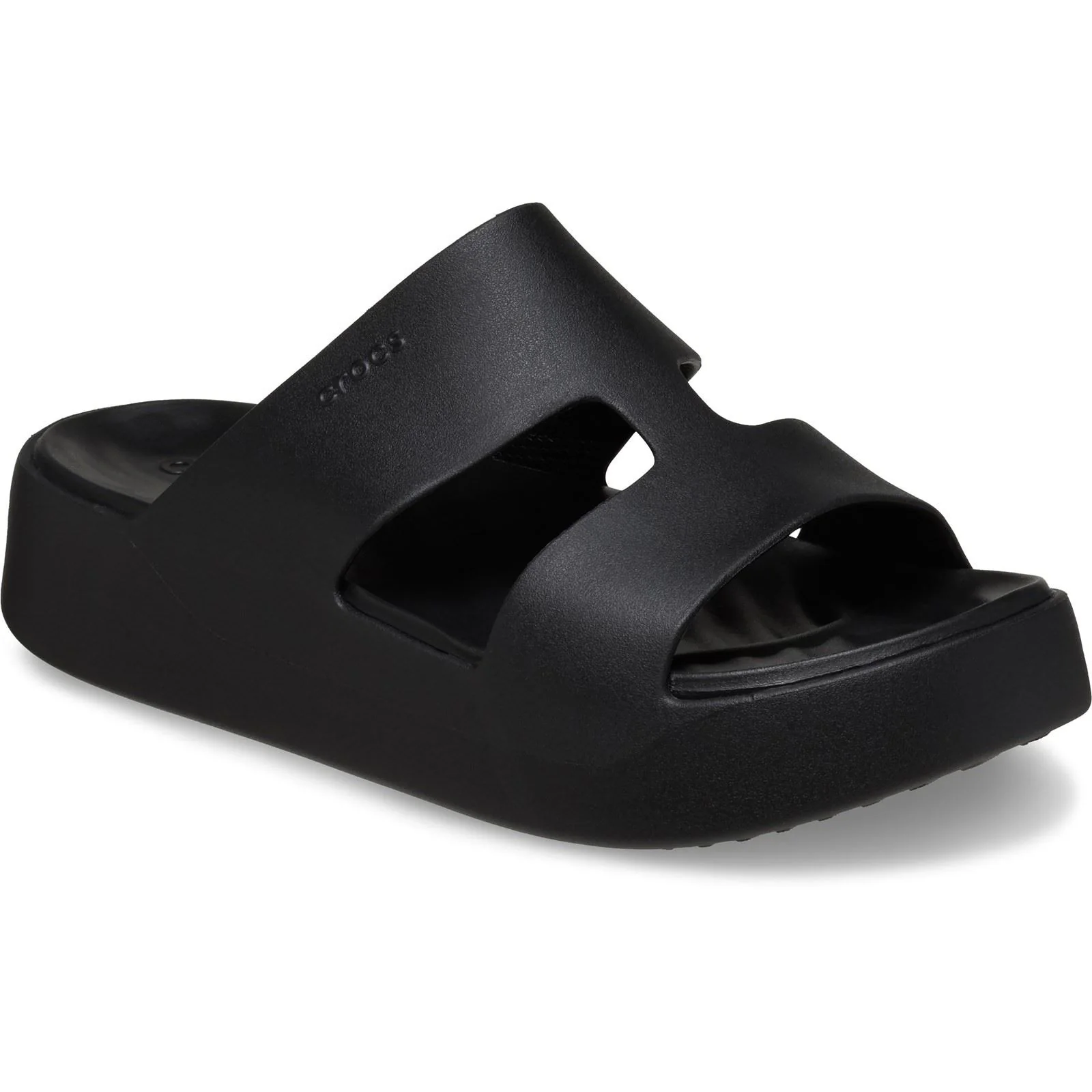 Women's Crocs 209409 Getaway Platform H-Strap Slippers - Image 15