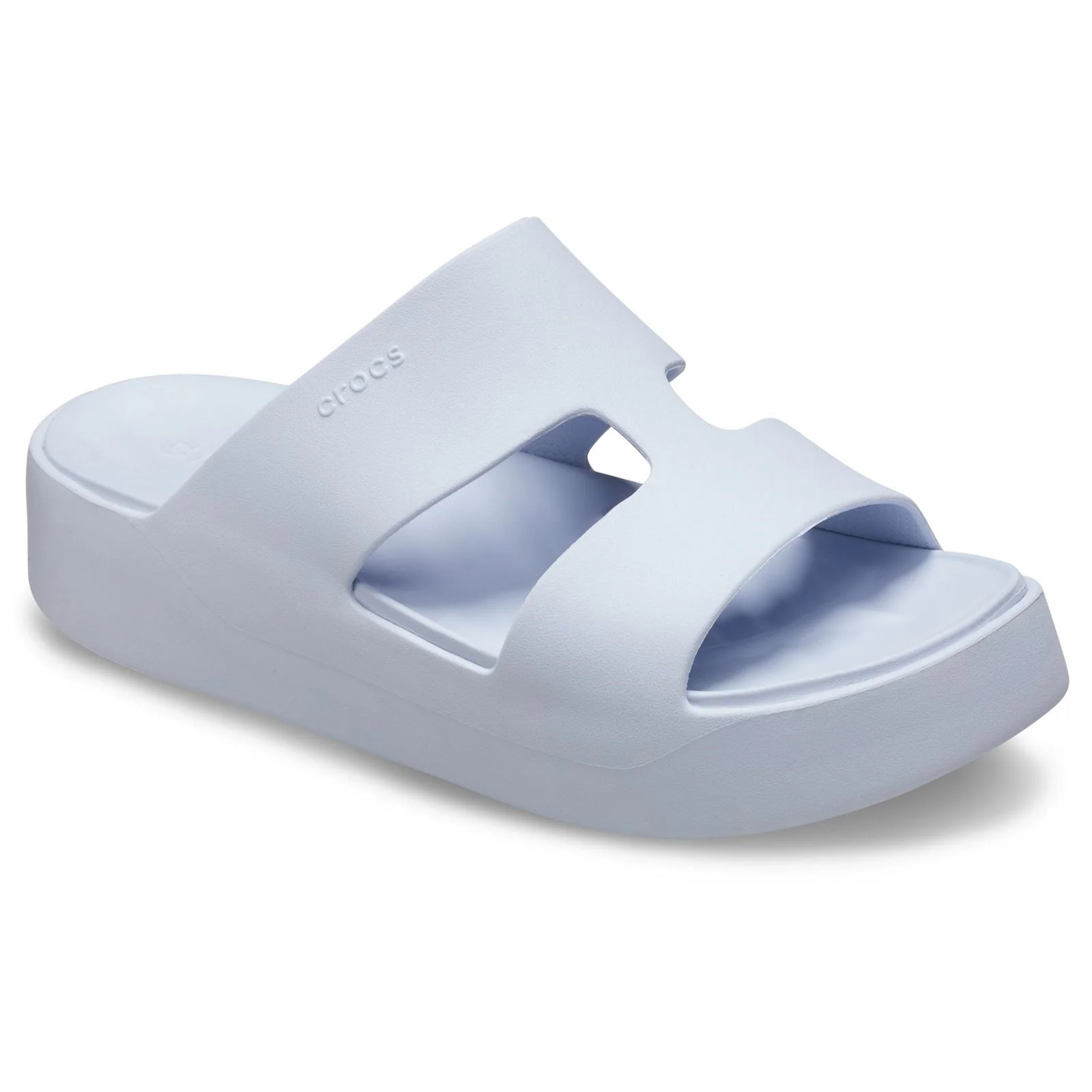 Women's Crocs 209409 Getaway Platform H-Strap Slippers - Image 21