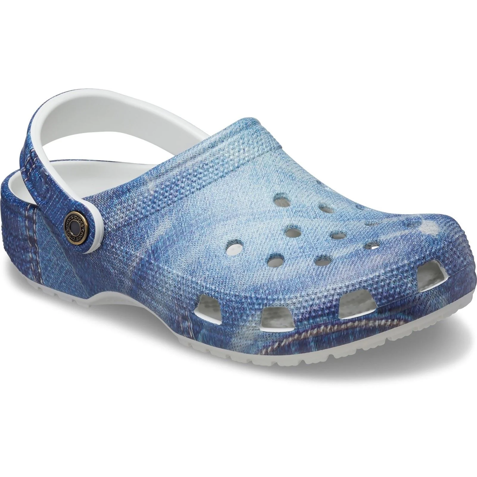 Men's Crocs 210402 Classic Denim Clog Sandals - Image 3