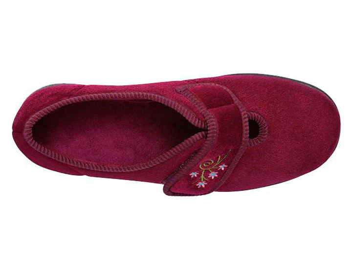 Womens Wide Fit DB Caroline Slippers - Image 12