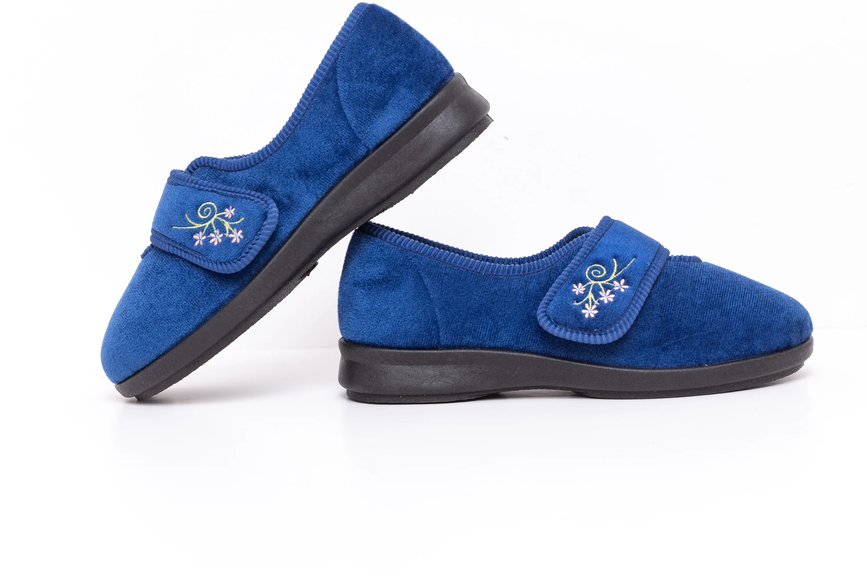 Womens Wide Fit DB Caroline Slippers - Image 3