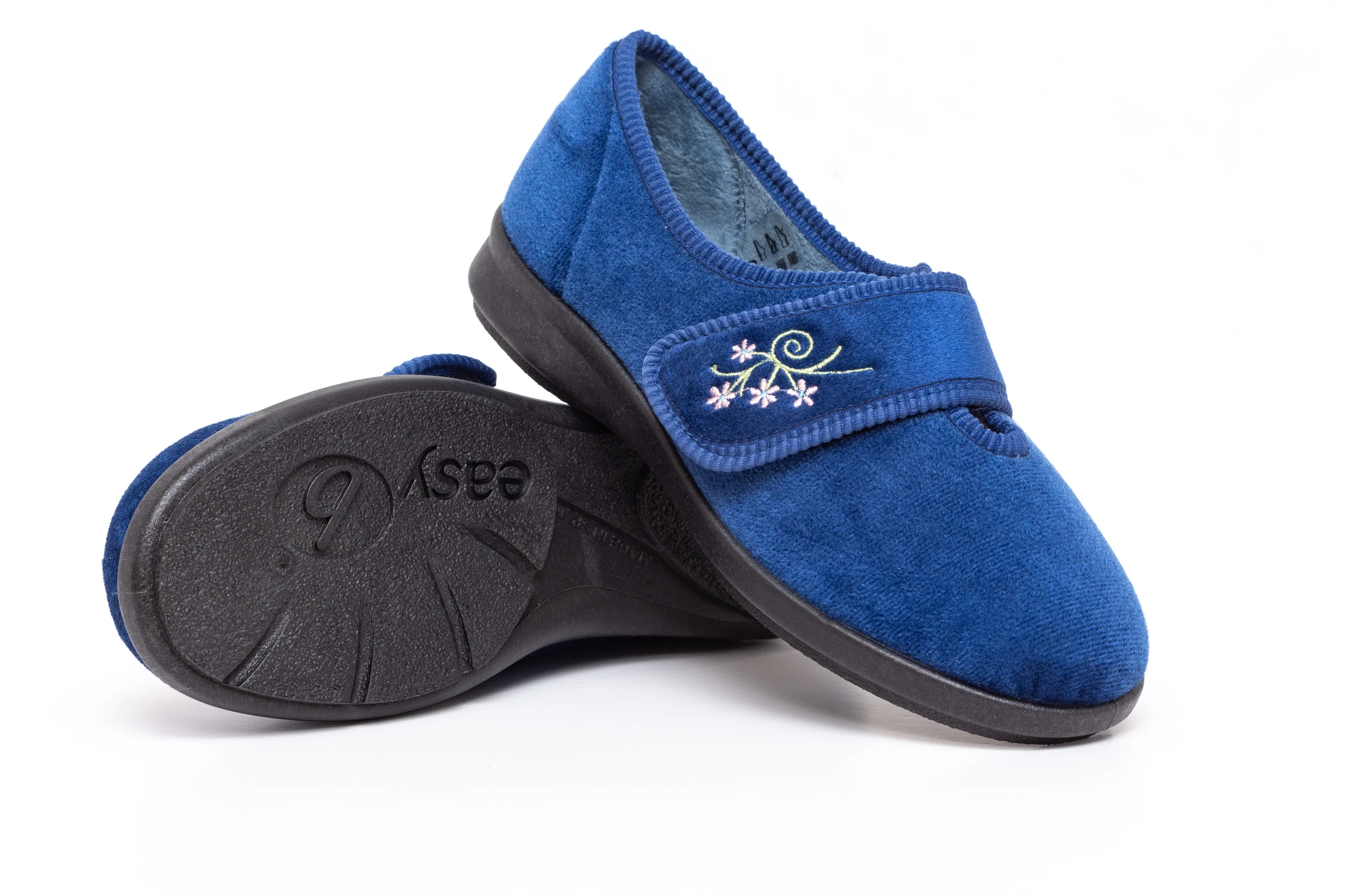 Womens Wide Fit DB Caroline Slippers - Image 6