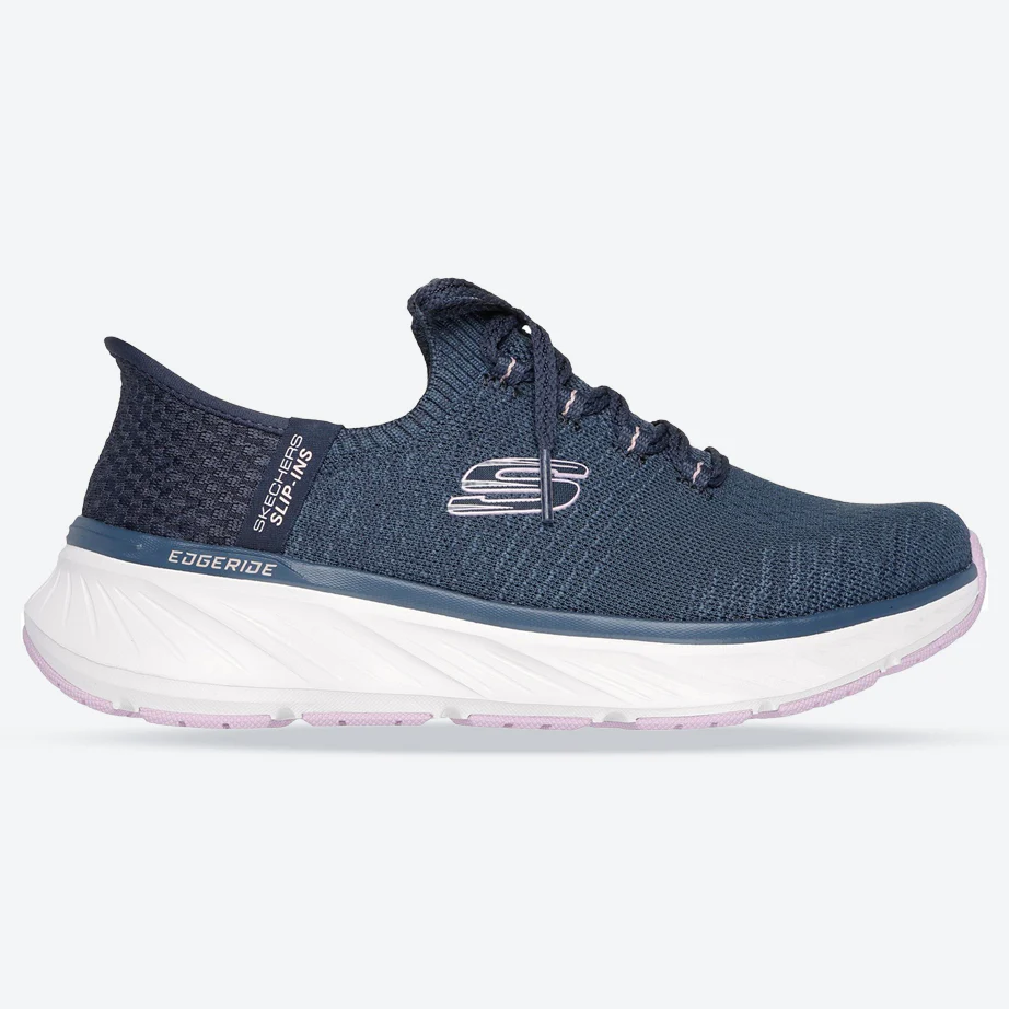 Women's Relaxed Fit Skechers 150470 Edgeride Impression Trainers - Image 7
