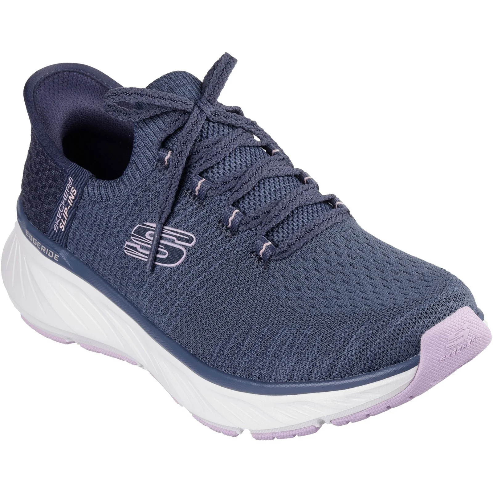 Women's Relaxed Fit Skechers 150470 Edgeride Impression Trainers - Image 9