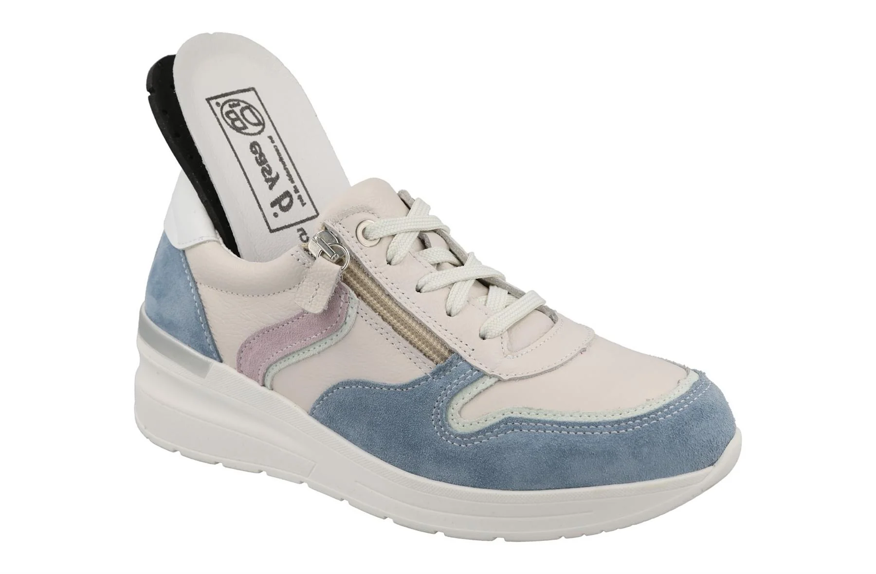 Women's Wide Fit DB Bat Trainers - Image 5