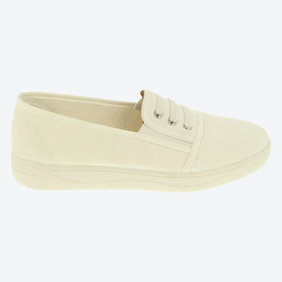 Womens Wide Fit DB Coup Canvas - Image 10