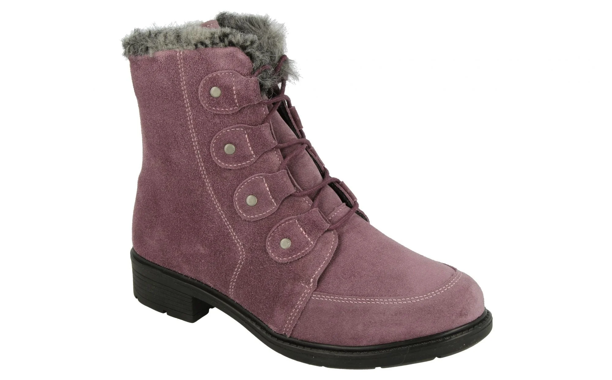 Womens Wide Fit DB Crawley Boots - Image 15