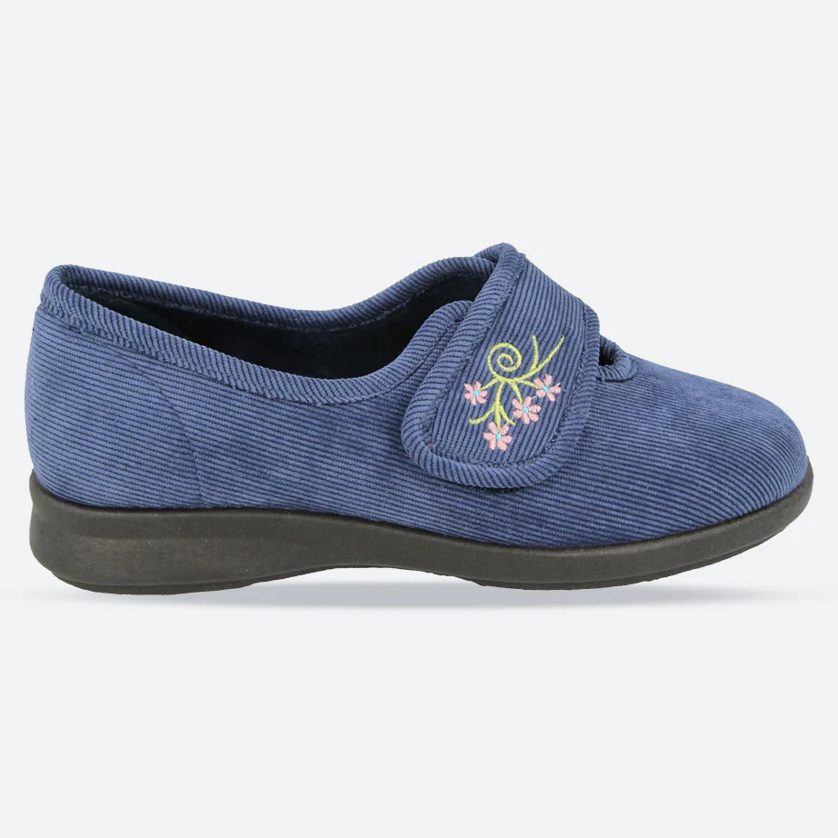 Womens Wide Fit DB Dallas Slippers