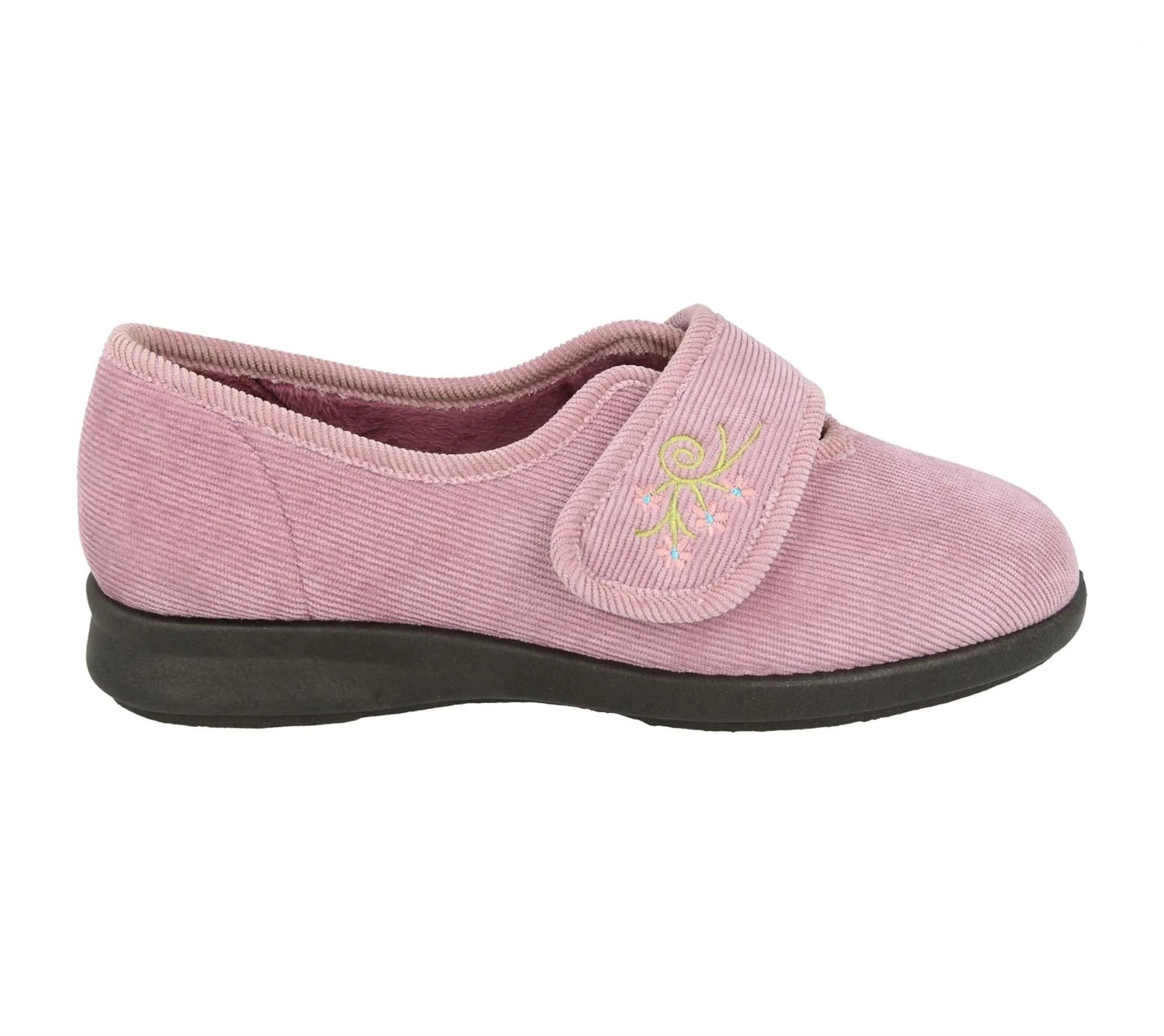 Womens Wide Fit DB Dallas Slippers - Image 6