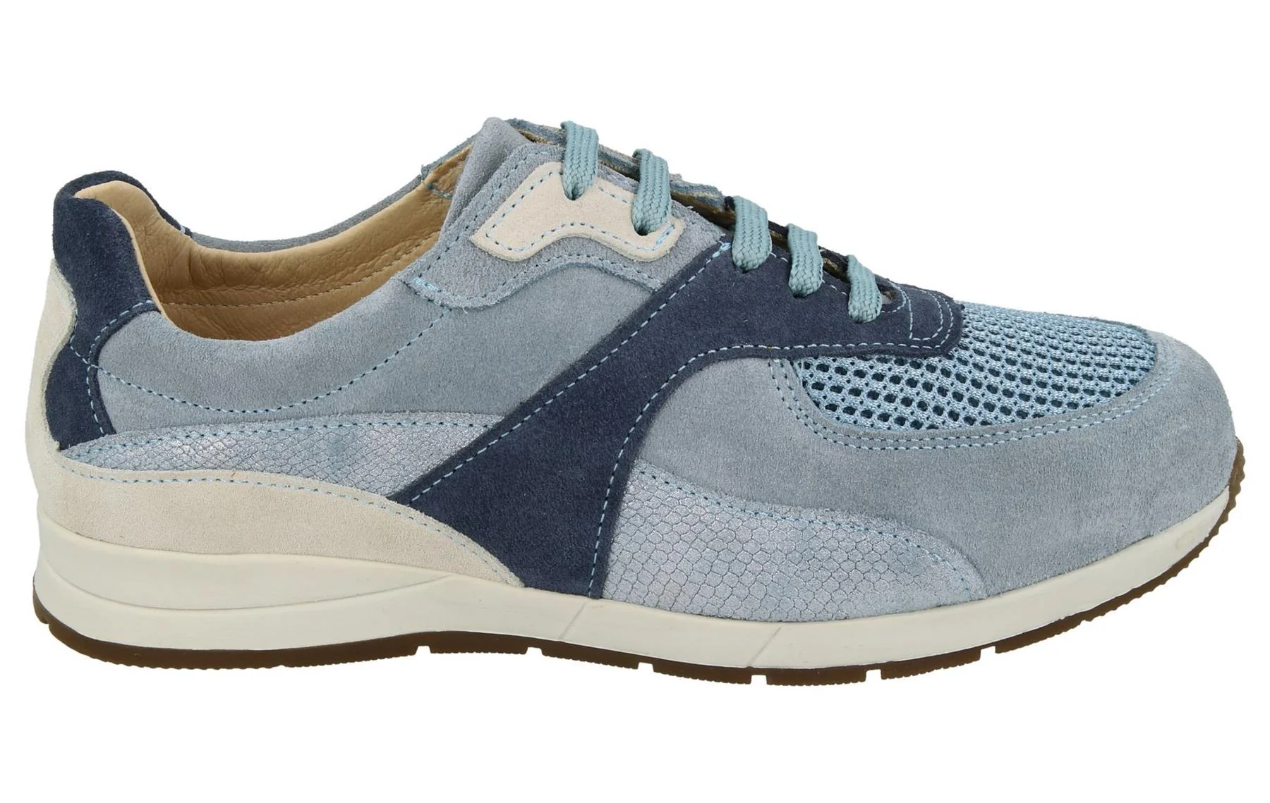 Womens Wide Fit DB Diss Casual Trainers - Image 2