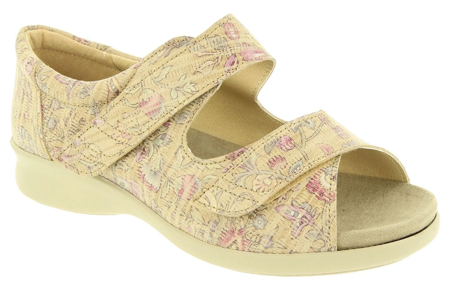 Womens Wide Fit DB Eider Sandals - Image 8