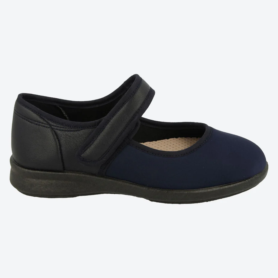 Womens Wide Fit DB Eve Shoes - Image 6